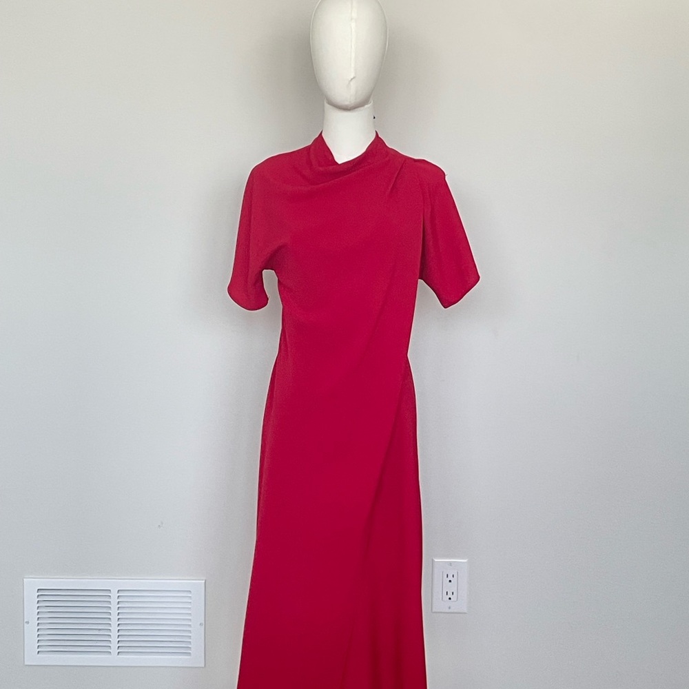 Topshop Scarlet Midi Dress